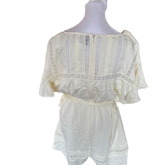 Mare Mare x Anthropologie - NWT Tie-Waist Romper Sz M - Picture 7 of 10